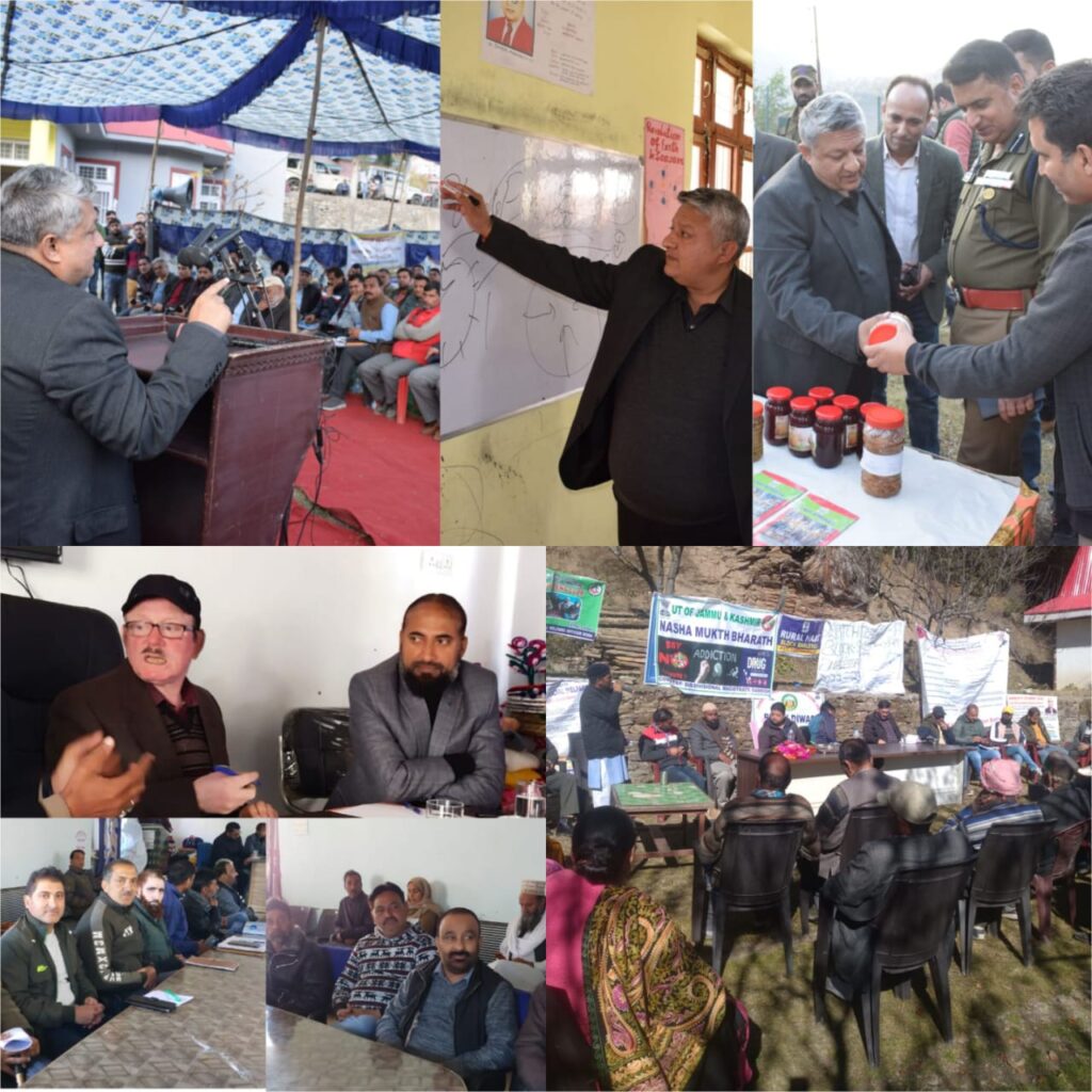 Weekly Block Diwas; Mega Public Outreach camps held at 5 locations in Doda