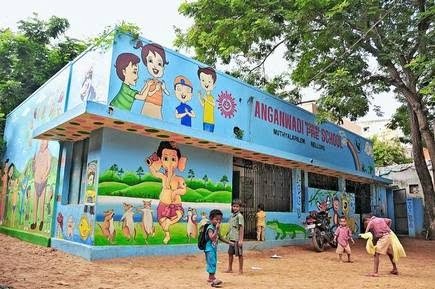 Improvement of Anganwadi Centres