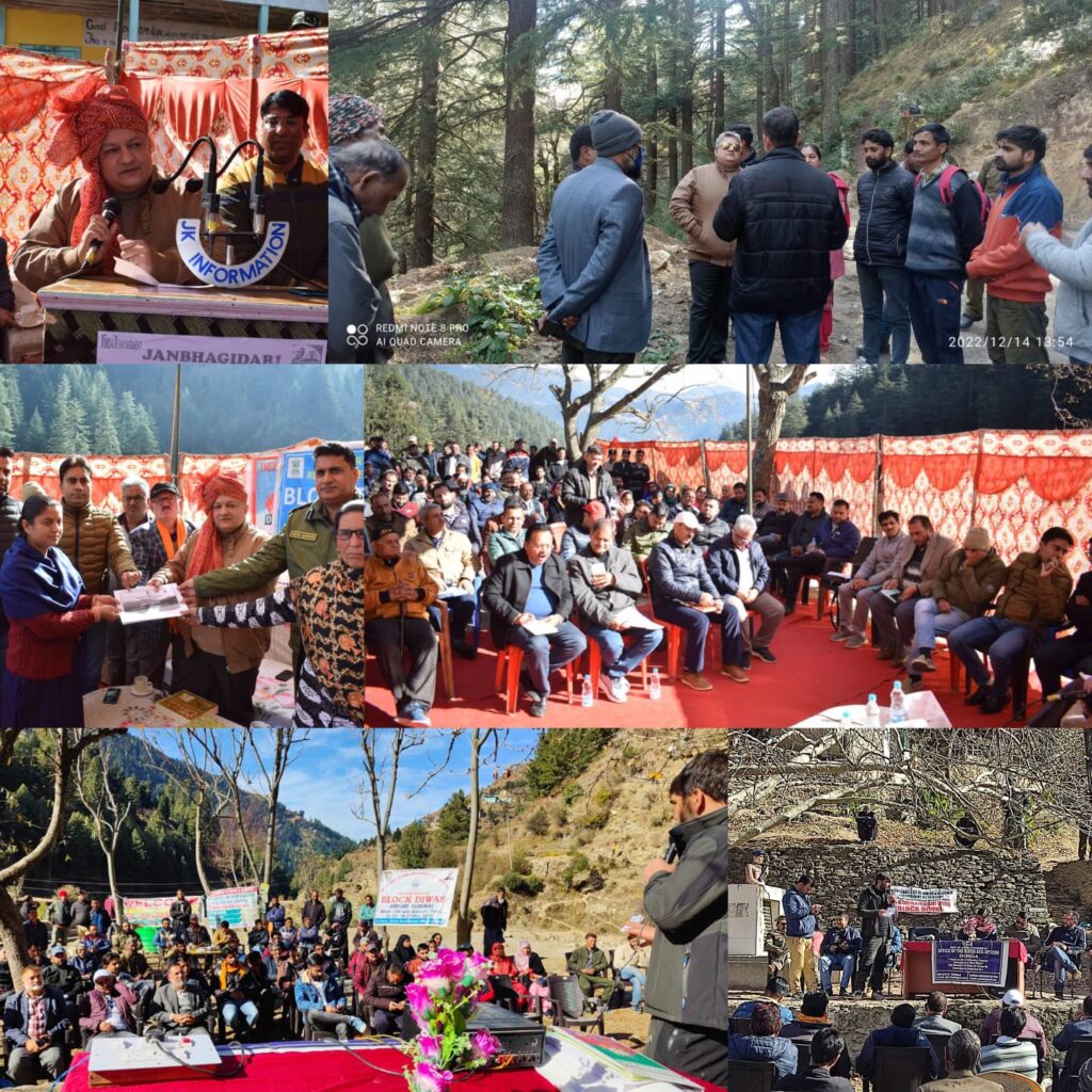 Grievances Redressal/ Awareness camps held across Doda under ‘Block Diwas’ programme