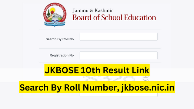 JKBOSE 10th Result 2023 Out Now