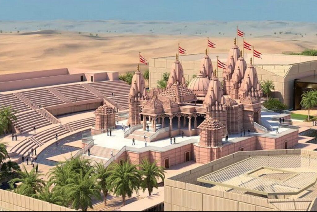 Abu Dhabi, UAE, soon to be new home to the largest Hindu temple in West Asia
