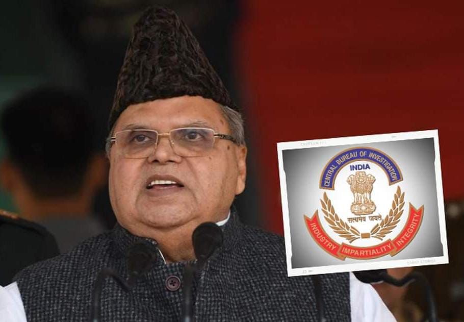 CBI searches former J-K Governor Satyapal Malik’s premises in hydroelectric project case