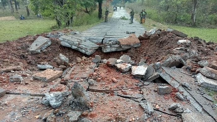 1 CRPF jawan injured in IED blast in Chhattisgarh